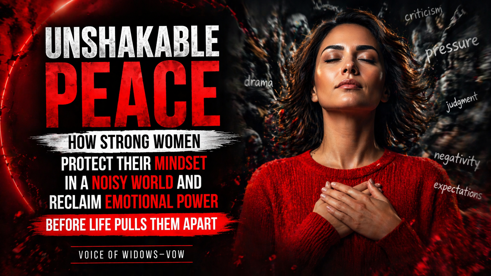 Unshakable Peace How Strong Women Protect Their Mindset in a Noisy World and Reclaim Emotional Power Before Life Pulls Them Apart