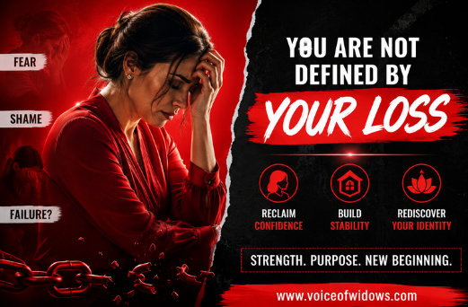 Why So Many Professional Widowed Women Experience Fear, Shame, and a Sense of “Failure” Today and the Hidden Forces Behind It (and How to Reclaim Confidence, Stability, and Identity Again)