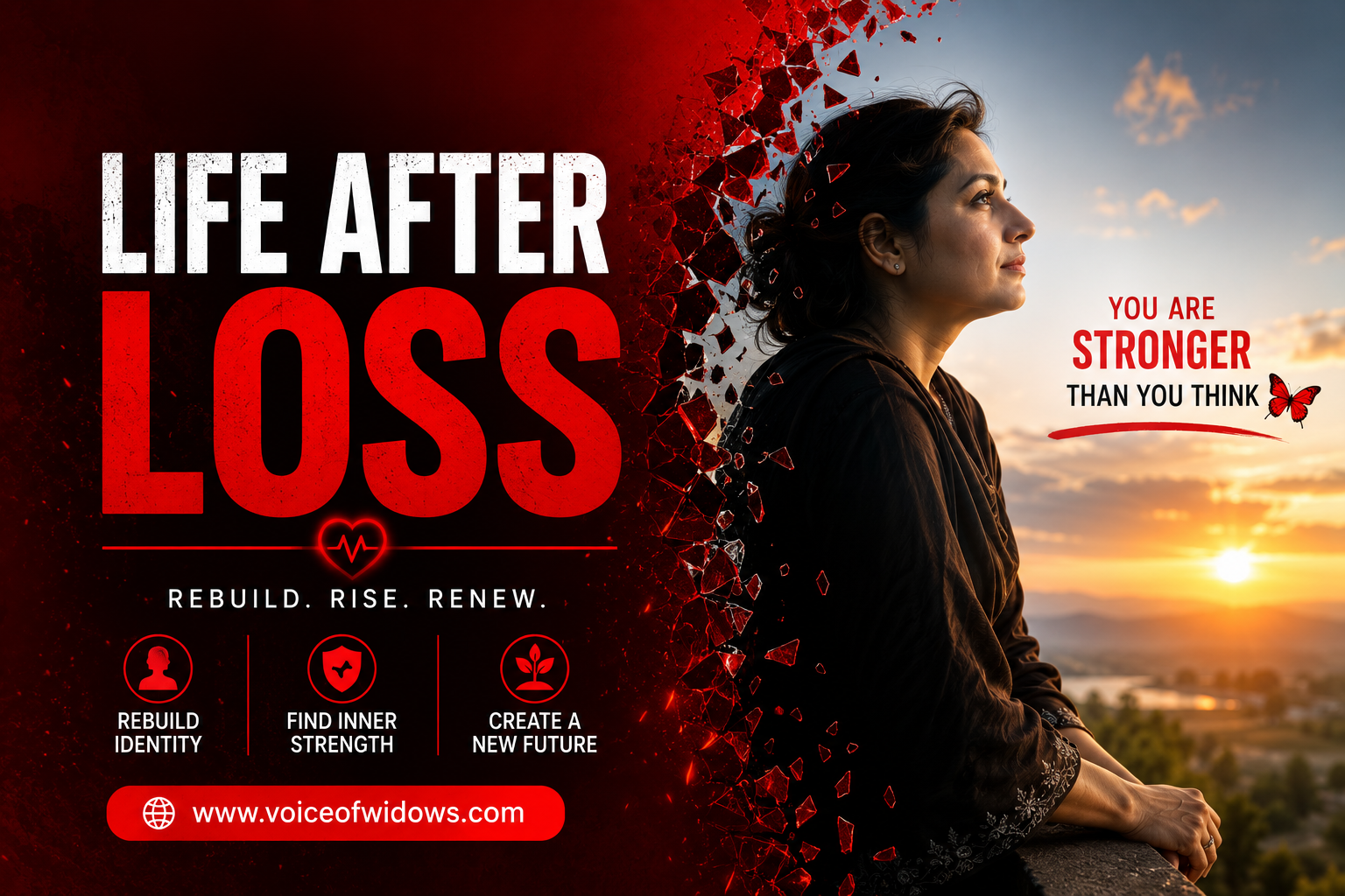 What No One Tells You About Life After Loss How Widows Can Rebuild Identity, Strength, and a Meaningful Future