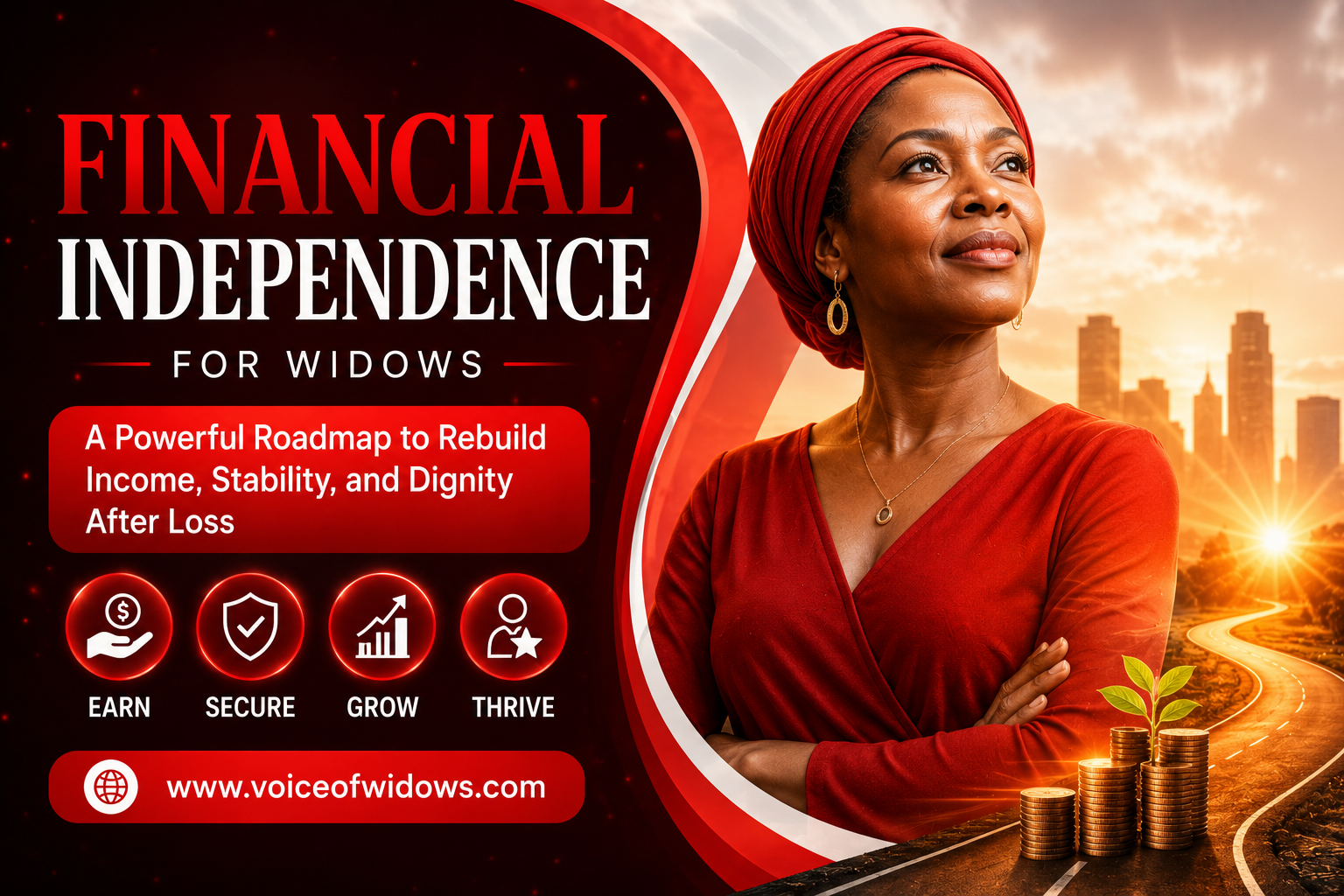 Financial Independence for Widows A Powerful Roadmap to Rebuild Income, Stability, and Dignity After Loss